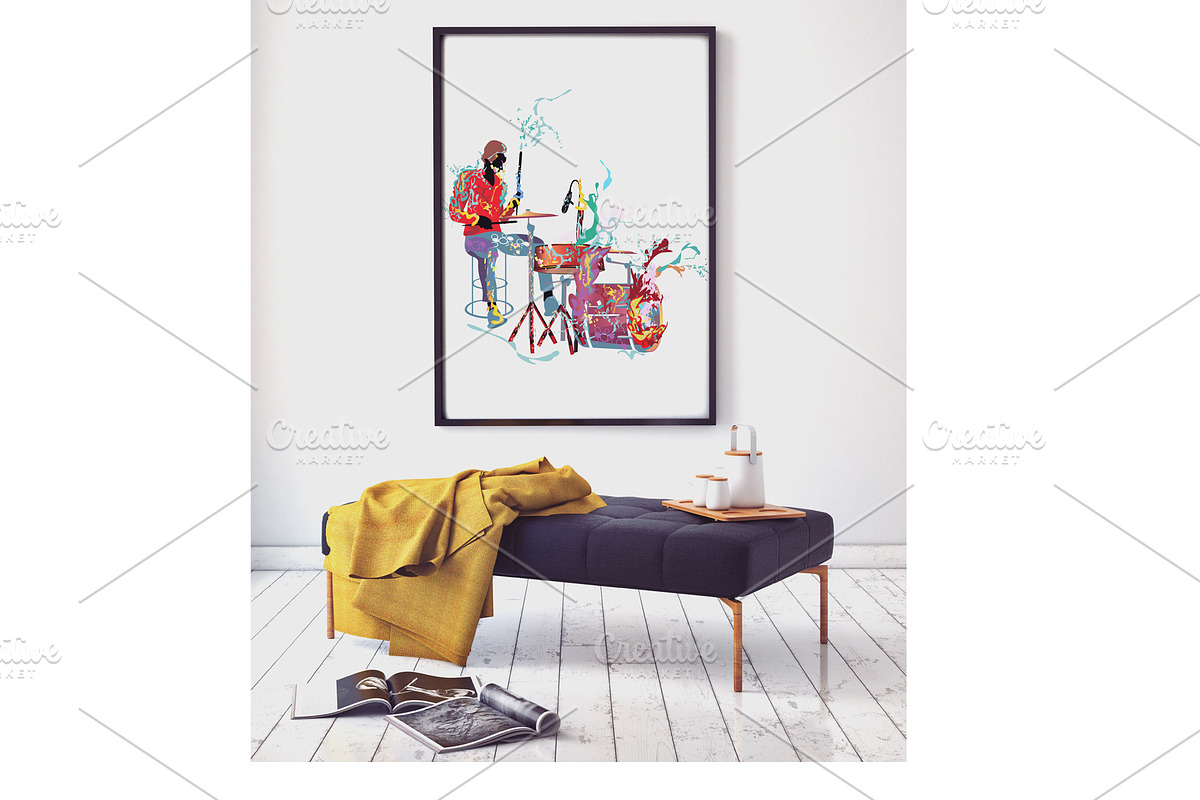 Abstract musicians., a Person Illustration by Laifalight (Photo 4 of 13)