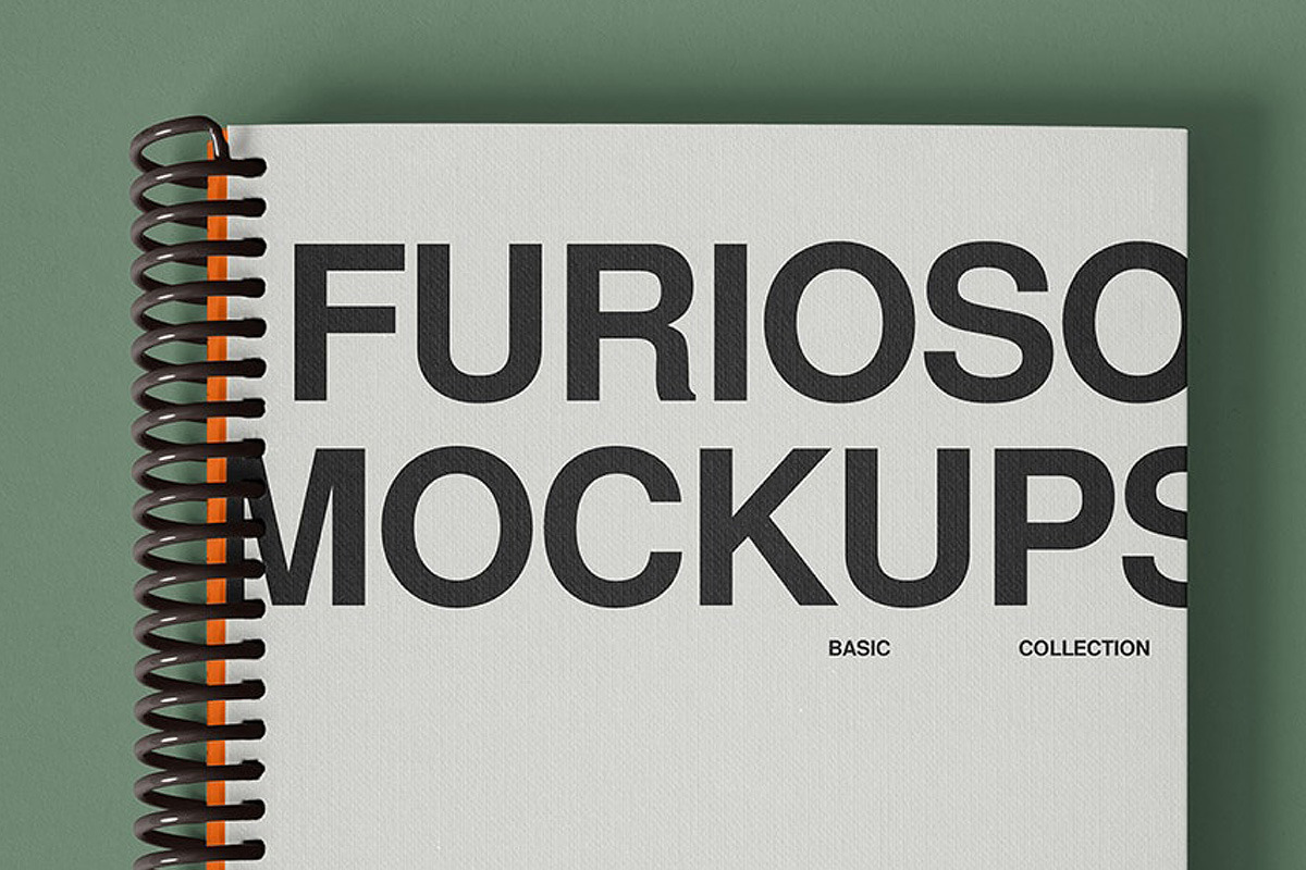 Magazines & Notebooks Mockup Bundle, a Books & Magazine Mockup by FURIOSO mockups (Photo 13 of 14)