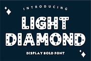LIGHT DIAMOND, a Symbol Font by Fourteen Letter (Thumbnail 1 of 7)