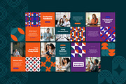 Pattern Geometric Canva Template, a Social Media Template by Brandearth RRGraph (Thumbnail 5 of 8)