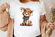 Funny Christmas Animals Collection, a Seasonal Illustration by CreationArt (Thumbnail 6 of 7)