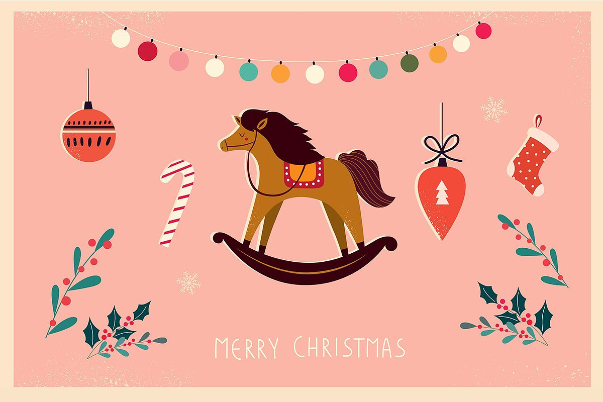 BEST CHRISTMAS BUNDLE 16 PRODUCTS, an Animal Illustration by MoleskoStudio (Photo 26 of 56)