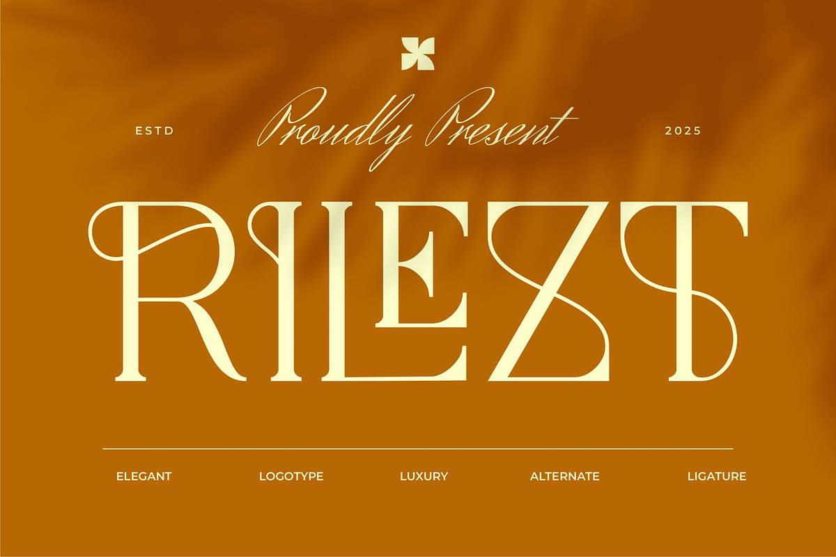 Rilezt || Modern Classy Serif Font, a Serif Font by Ermedia Studio (Photo 1 of 10)