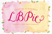LBPie, a Script Font by Laura Bolter Design (Thumbnail 1 of 4)