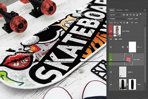 Skateboard Mockup 15