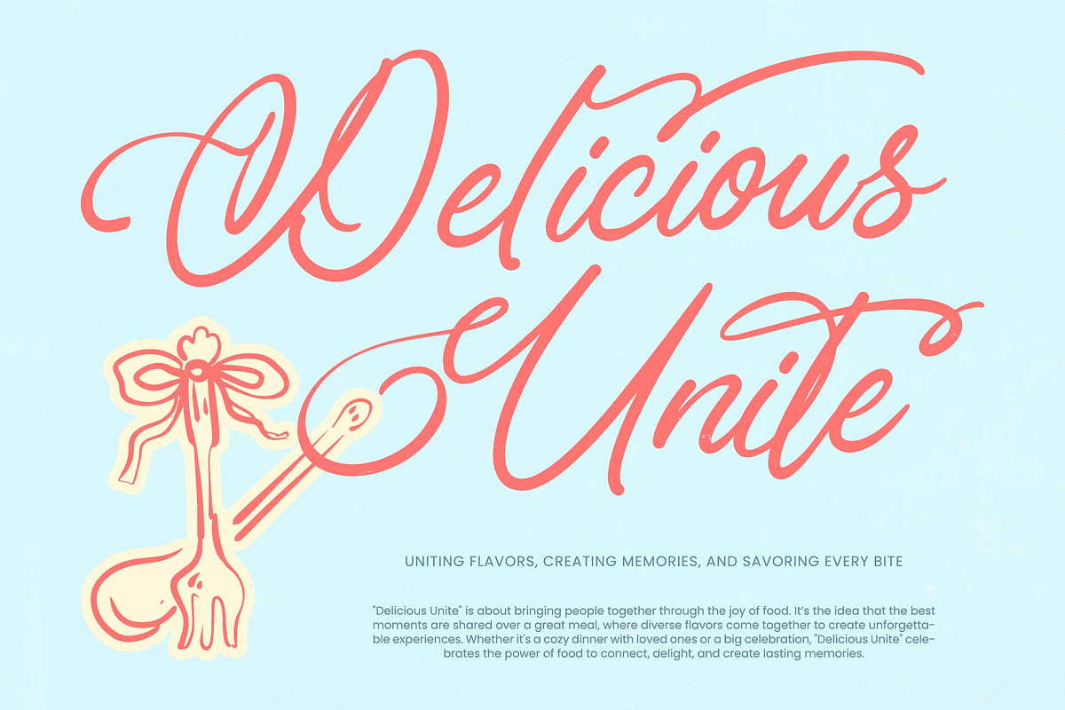 Akmelyn Beridge Bold Calligraphy, a Script Font by Letterena Studios Script (Photo 3 of 20)