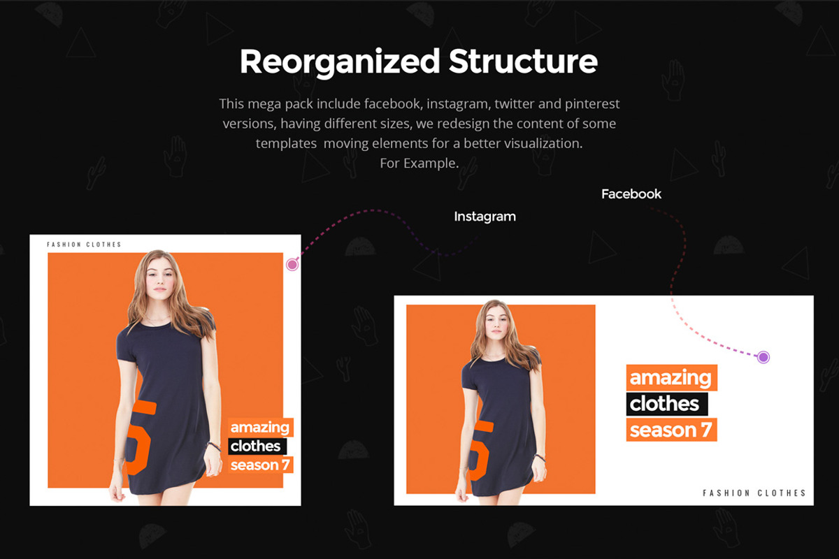 Aibe - 100 Social Banners - 40% OFF, a Templates & Theme by design.supply (Photo 8 of 8)