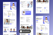 HealthyGo - Health Service, a Landing Page Template by SLAB! Design (Thumbnail 3 of 4)