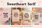 Sweetheart Serif, a Script Font by Wow Magic (Thumbnail 2 of 5)
