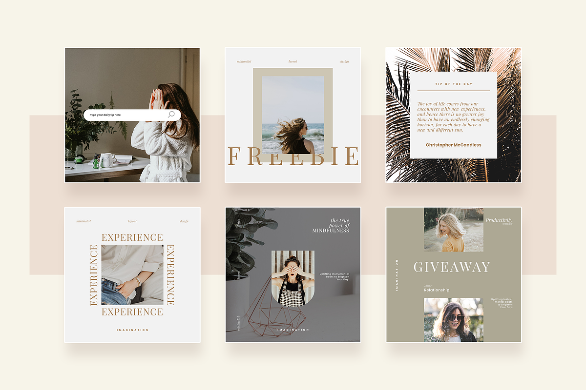 Minimalist Instagram Post & Story, a Social Media Template by peterdraw (Photo 5 of 11)