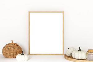 Fall Frame Mockups PSD JPG - 06