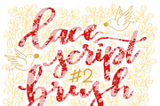 Lace Lettering Brushes for Procreate, a Brush Add-On by Wonderbox Creative (Thumbnail 4 of 7)