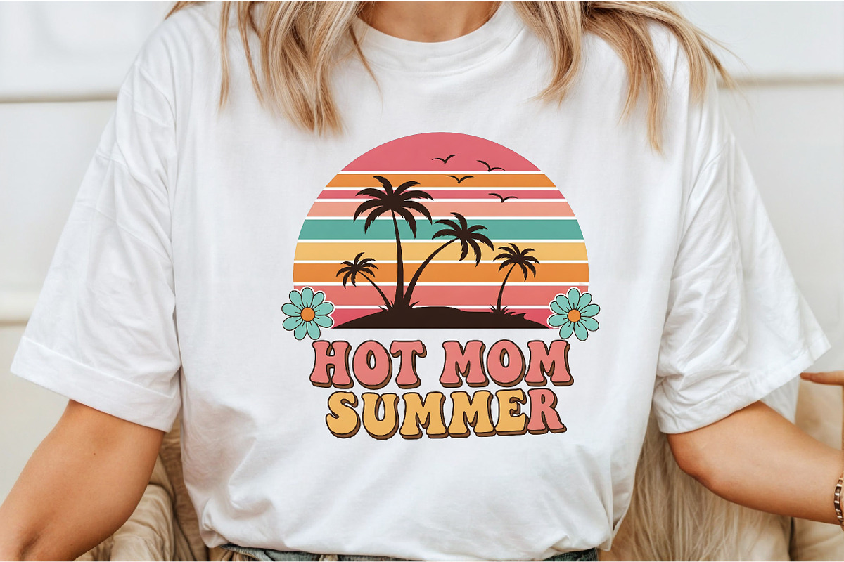 Summer Retro Sublimation Bundle, an Illustration by Libby Wishes (Photo 10 of 13)