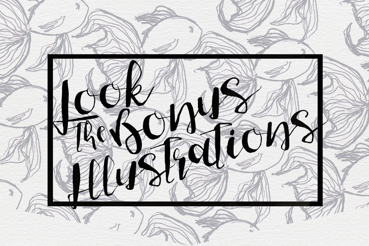 Fish and Sea Typeface+Extras preview 2