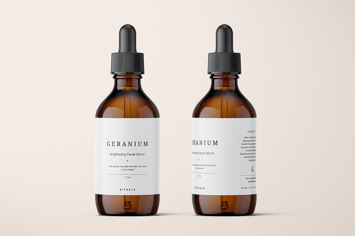 Cosmetic Label Bundle • Geranium, a Print Template by Sjá Agency (Photo 9 of 19)