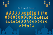 Zamro – A Modern Arabic Font Style, a Handwritten Font by overlaytemplates (Thumbnail 5 of 5)