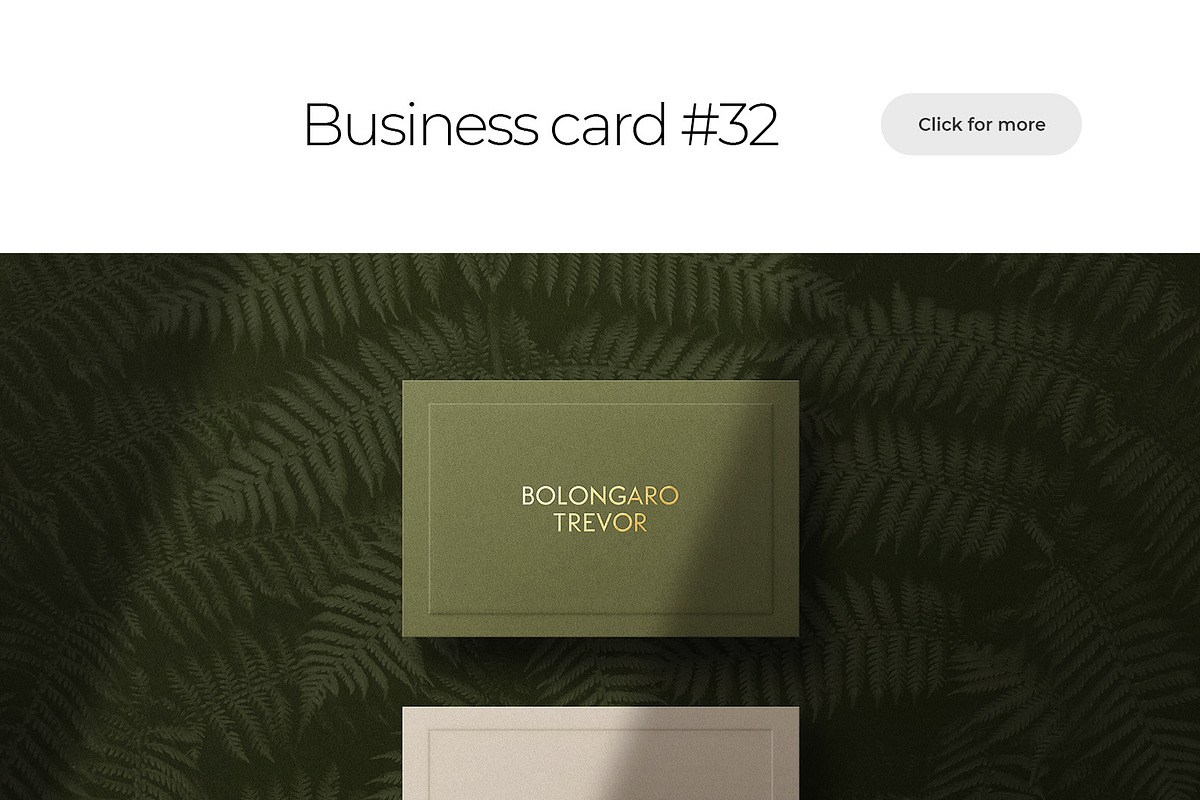 Business Card Mockup Template Bundle, a Business Card Template by PrintPixel (Photo 73 of 104)
