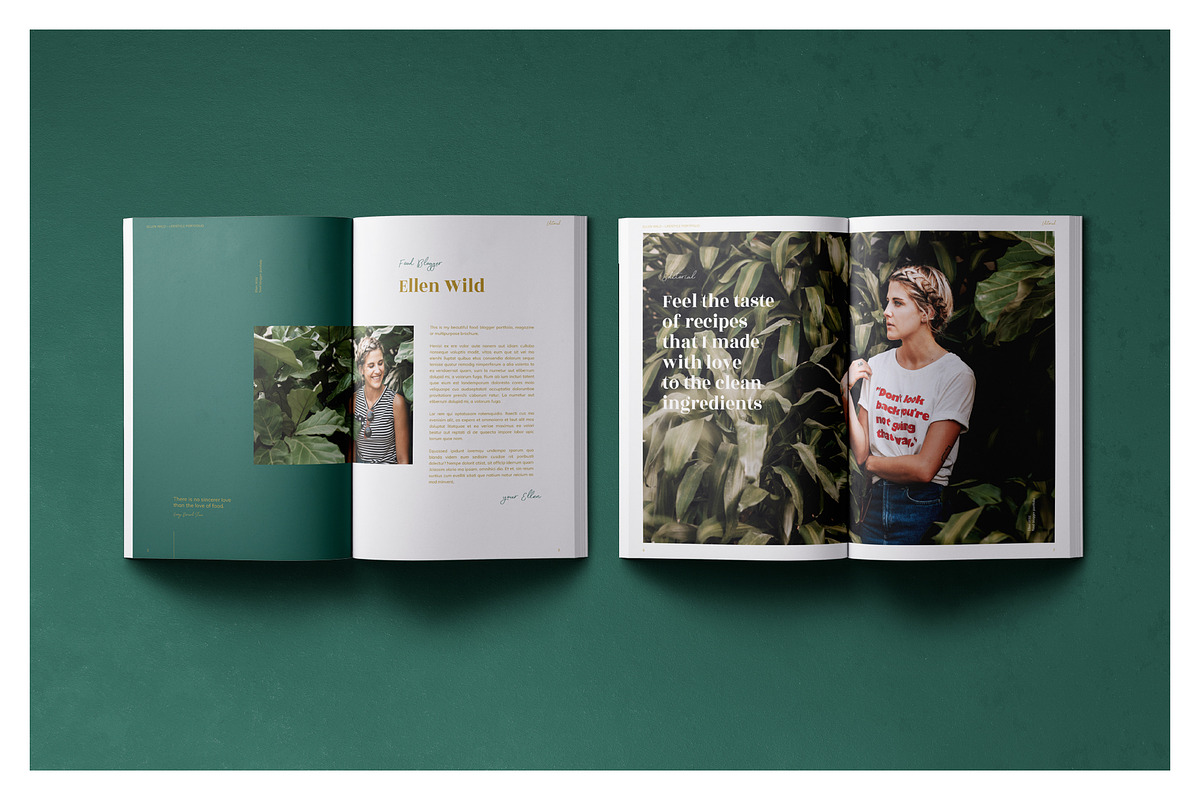 Magazine Duo Pack / CANVA, INDD, a Magazine Template by Mirazz (Photo 7 of 16)