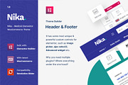 Medical Elementor WooCommerce Theme, a WordPress Template by UInstrument (Thumbnail 1 of 9)