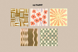 Groovy Abstract Hand-drawn Patterns