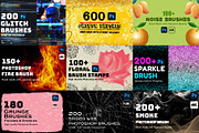 5000+ Photoshop Brushes Mega Bundle, a Brush Add-On by Chipshpow Graphics (Thumbnail 3 of 4)