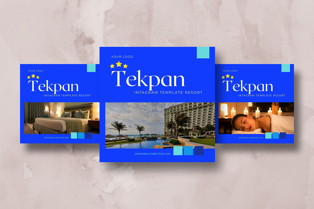 Tekpan  Intagram Template for Canva, a Social Media Template by Aji Gallery (Photo 2 of 6)