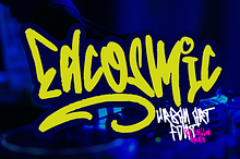 Edcosmic | An Urban Art Font