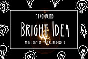 Bright Idea, a Font by Kitaleigh (Thumbnail 1 of 4)
