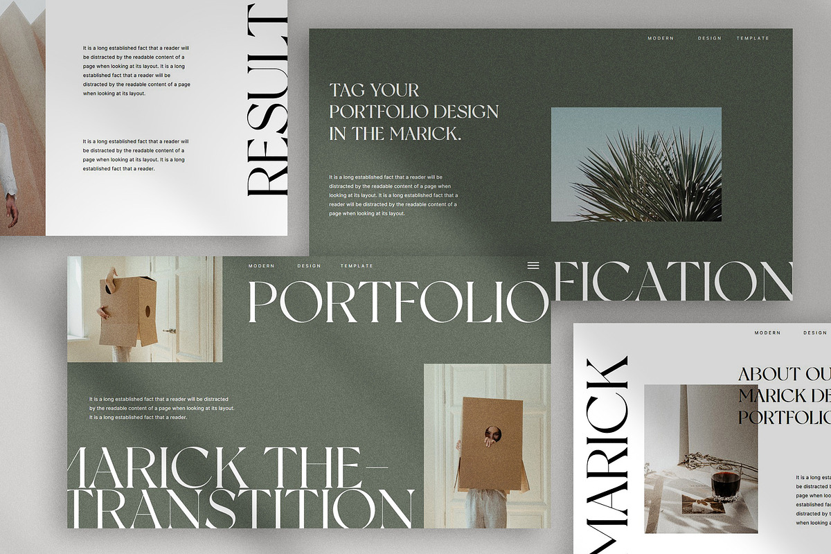 Marick Presentation Template preview 4