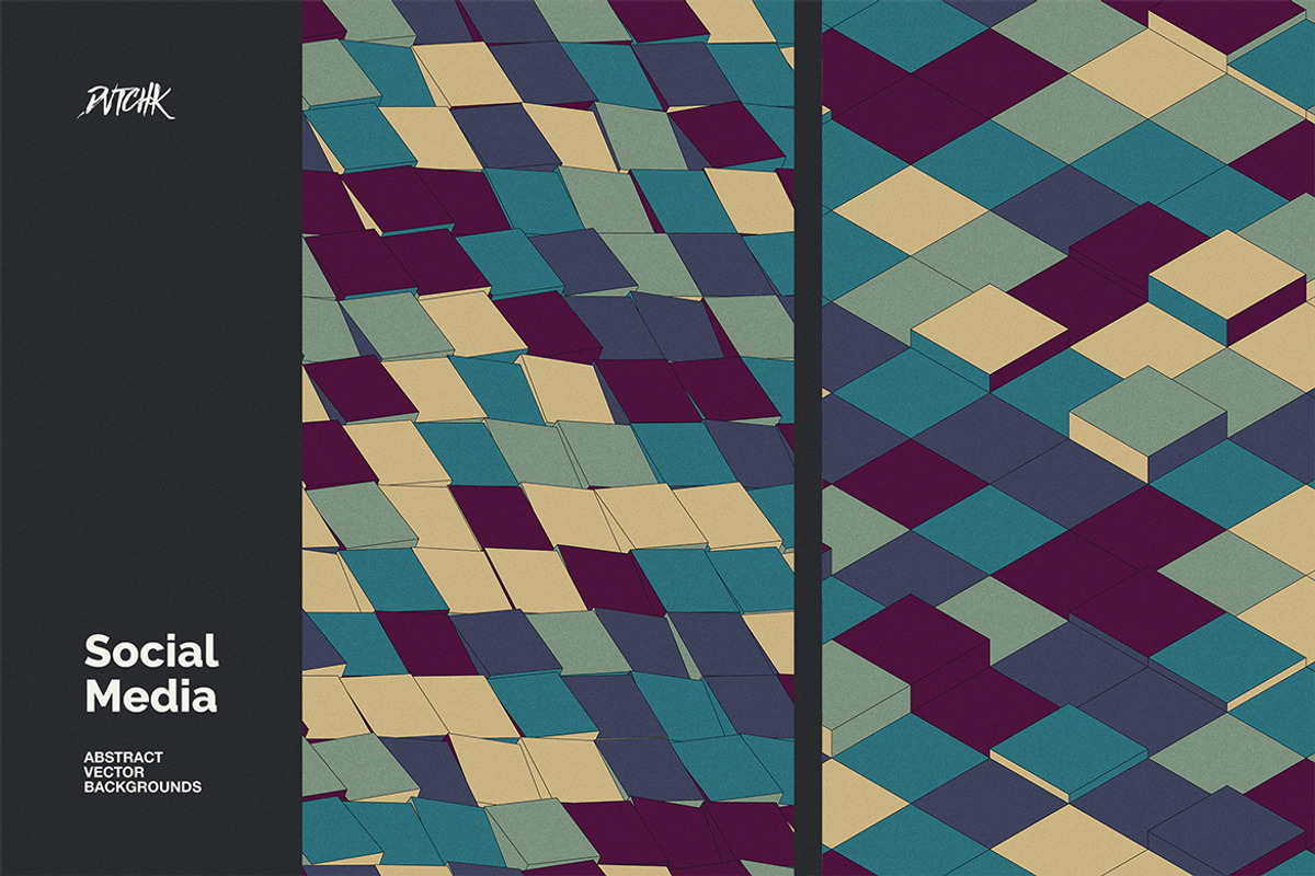 Social Media Vector Backgrounds V 05, a Background Graphic by dvtchk (Photo 9 of 9)