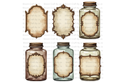 Apothecary Jars, a Decorative Illustration by Bloom Craft Creations (Thumbnail 7 of 12)
