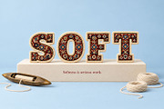 Woven Carpet Font, a Serif Font by Handmadefont (Thumbnail 13 of 15)