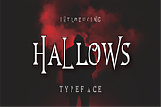 Hallows Typeface, a Font by Akdesain (Thumbnail 1 of 4)