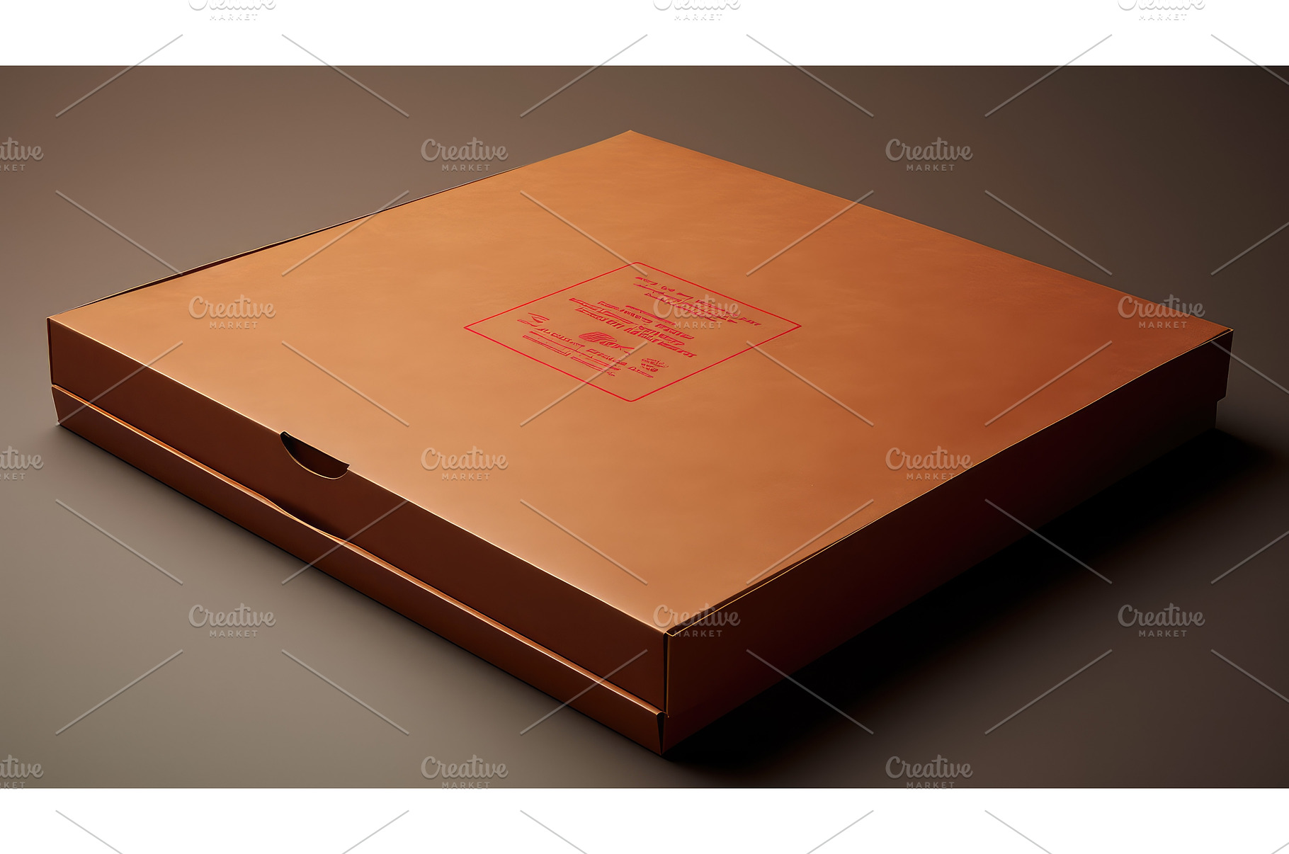 lid blank pizza box ai generated, a Food & Drink Photo by pikepicture