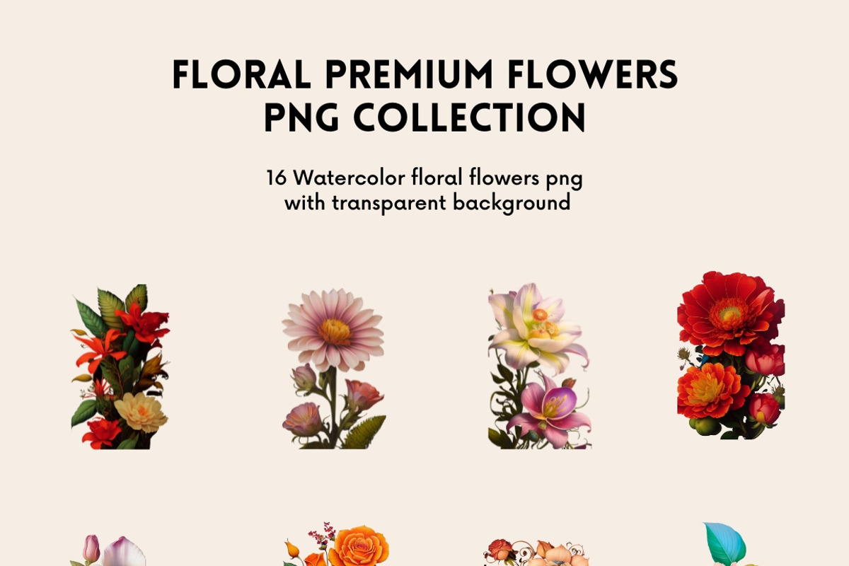 183+ Flowers & Elements Collection, an Illustration by AN Productions (Photo 14 of 17)