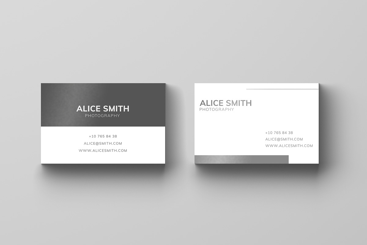 STEVE | BUSINESS CARD TEMPLATES, a Business Card Template by Nassiie (Photo 3 of 7)