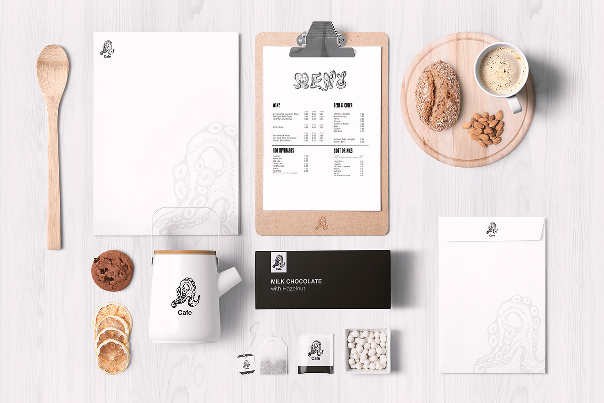 Octo - A hand lettering Octopus font, a Font by Plainly Simple Store (Photo 6 of 11)