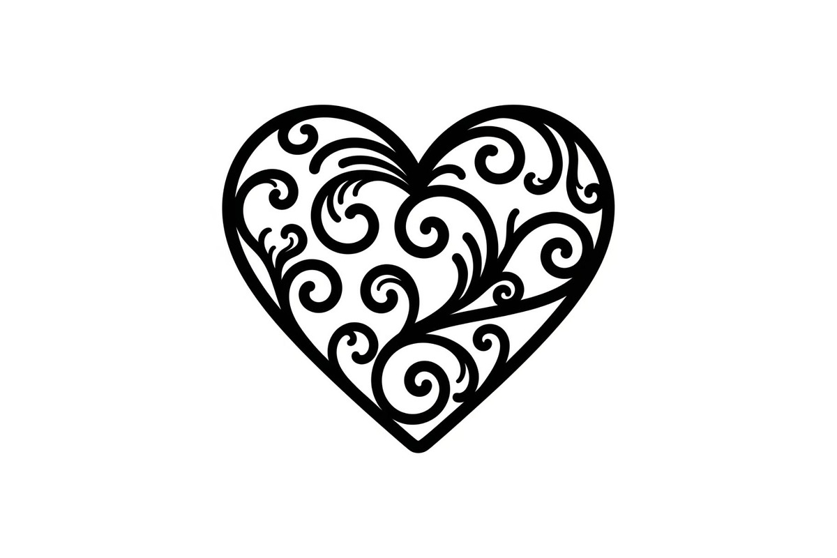 Ornate Heart Vector Bundle, an Illustration by Designs_River (Photo 38 of 51)