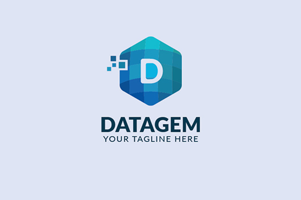 Datagem Logo, a Branding & Logo Template by Birka Studio (Photo 1 of 2)