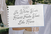 Butterfly & Blessed Handwritten Font, a Script Font by The Native Saint Club (Thumbnail 8 of 15)