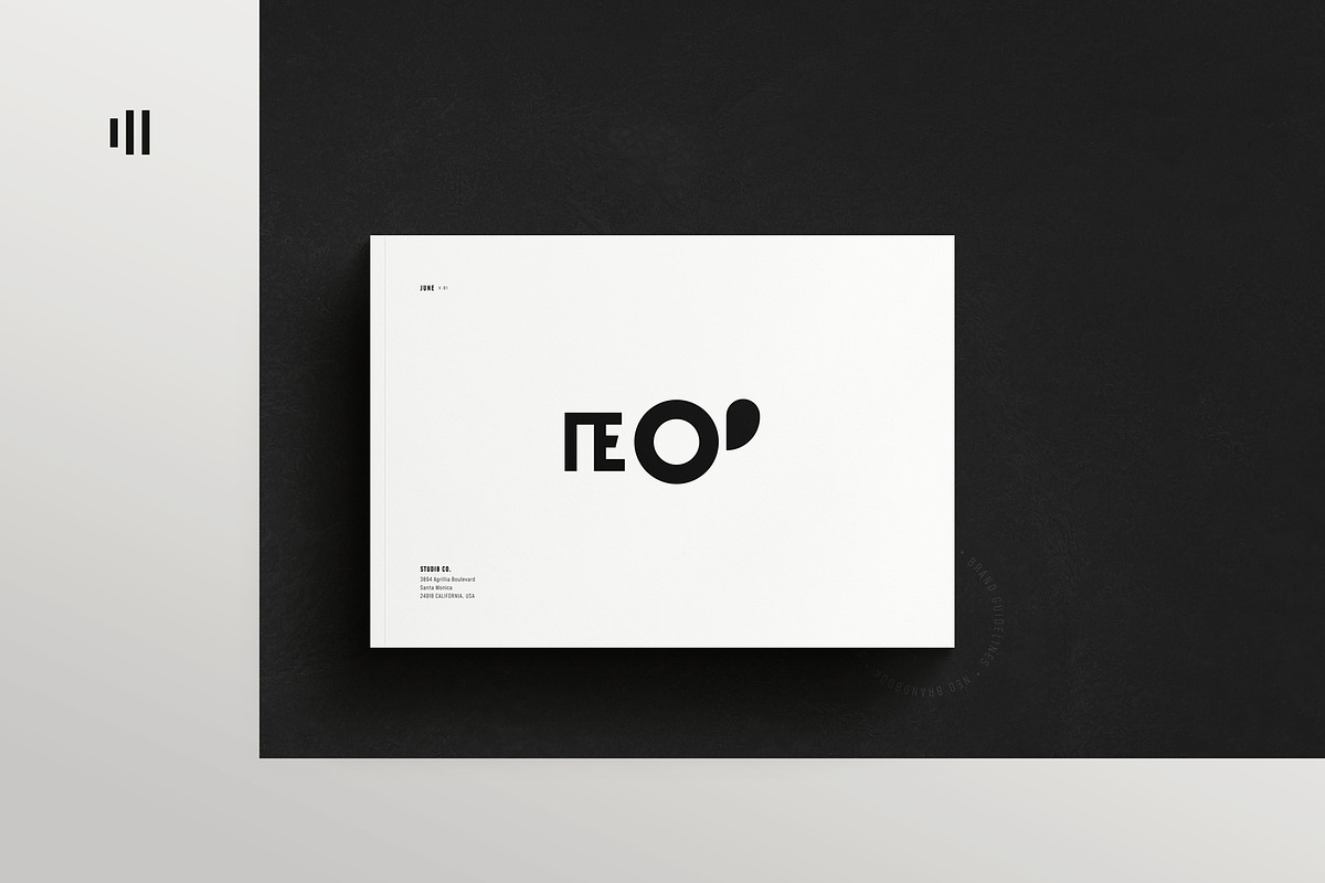NEO | Brand Guidelines, a Brochure Template by Studio Bons (Photo 1 of 35)