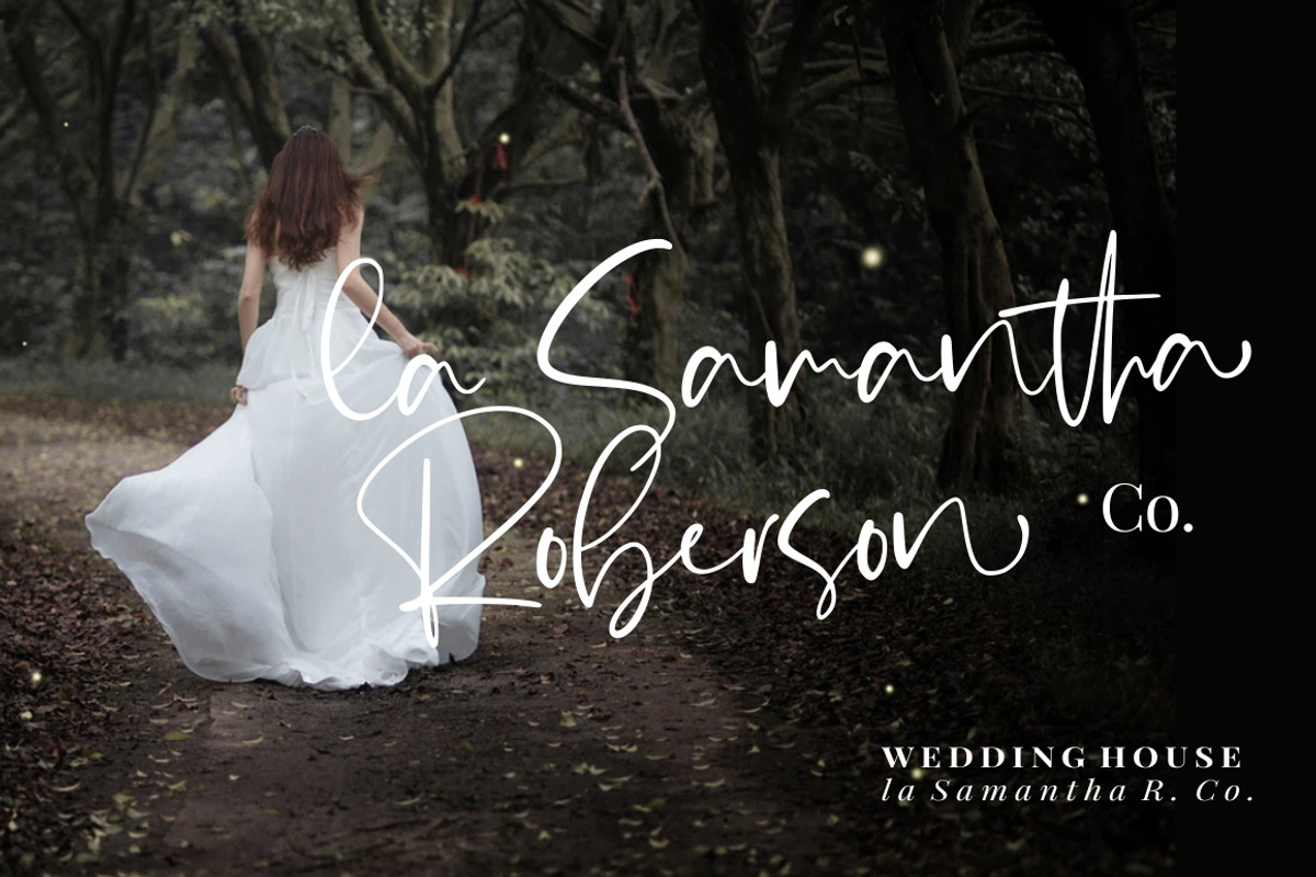 Yullietta - Modern Signature Font preview 4