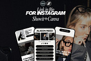 Instagram Link in Bio Template UGC, a Landing Page Template by Digital&Chic (Thumbnail 1 of 7)