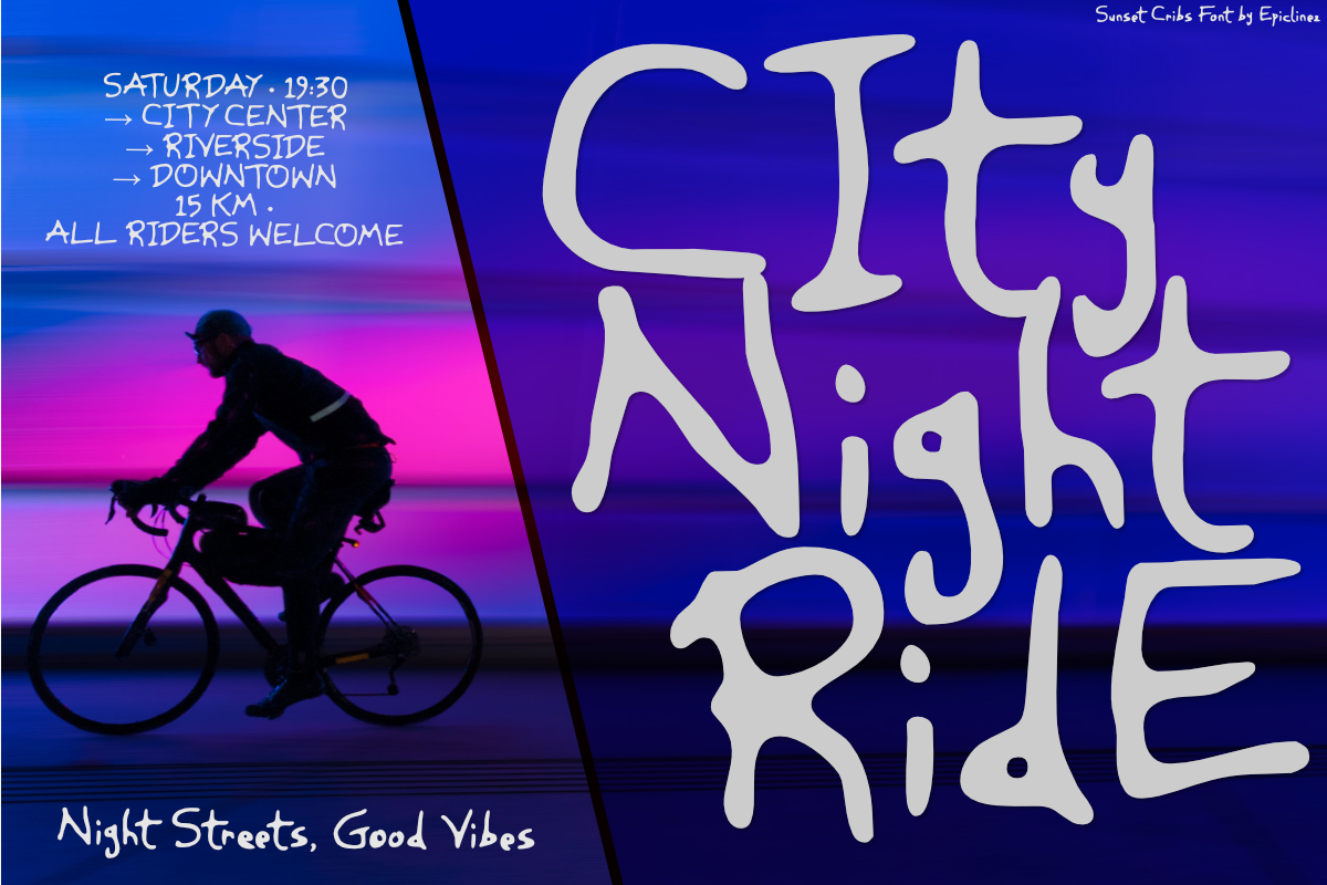 Sunset Cribs | Playful Font, a Handwritten Font by Epiclinez (Photo 4 of 5)