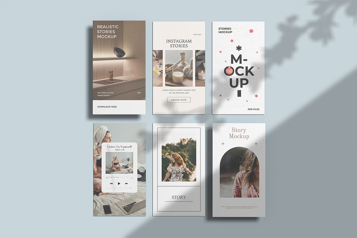 Instagram Stories Mockup, an iPhone Mockup by graphicpages (Photo 12 of 15)