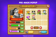 DINGDONG - Game GUI Pack, a Templates & Theme by Weirdsgn Store (Thumbnail 10 of 11)