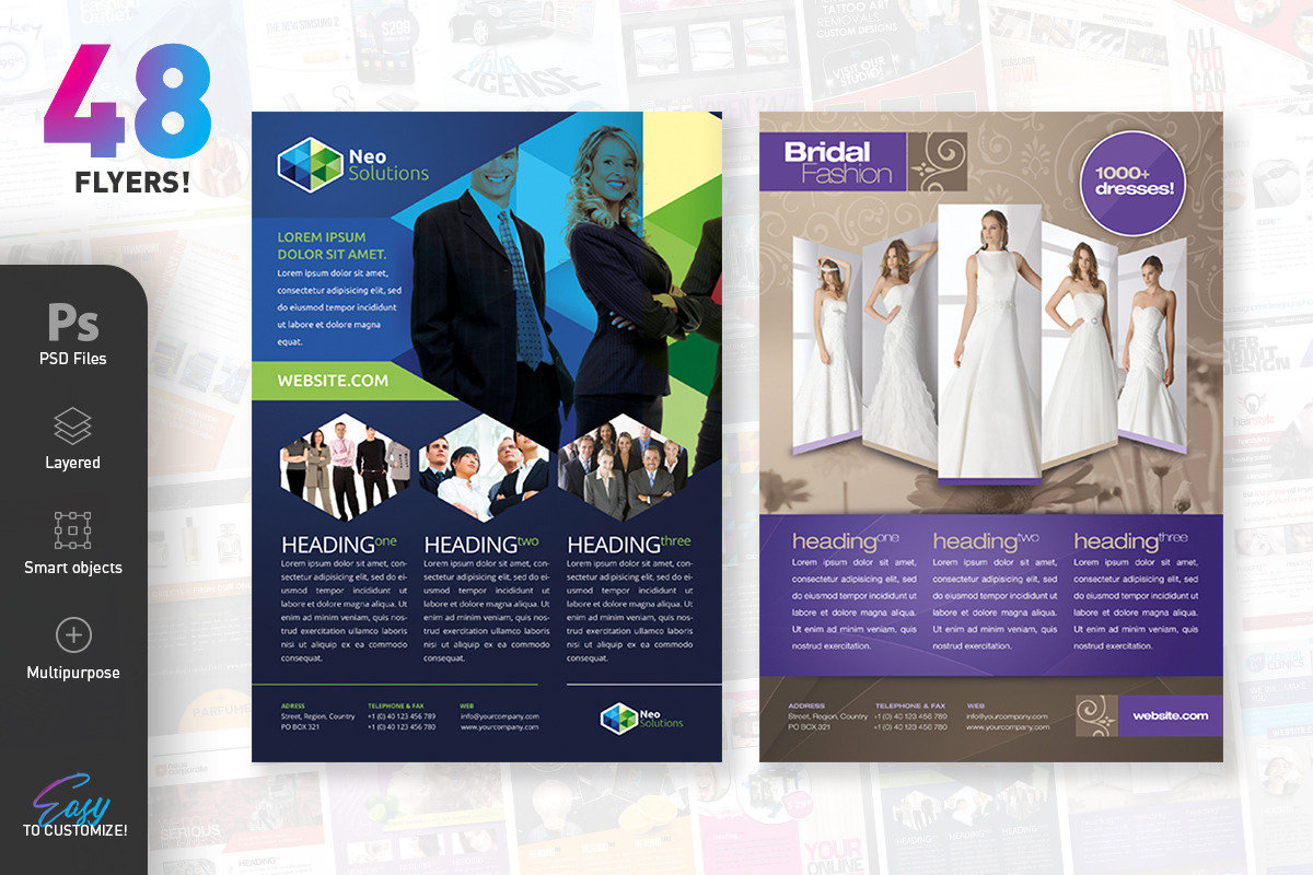 Essential Business Flyer Mega Bundle, a Flyer Template by Reclameworks (Photo 19 of 25)