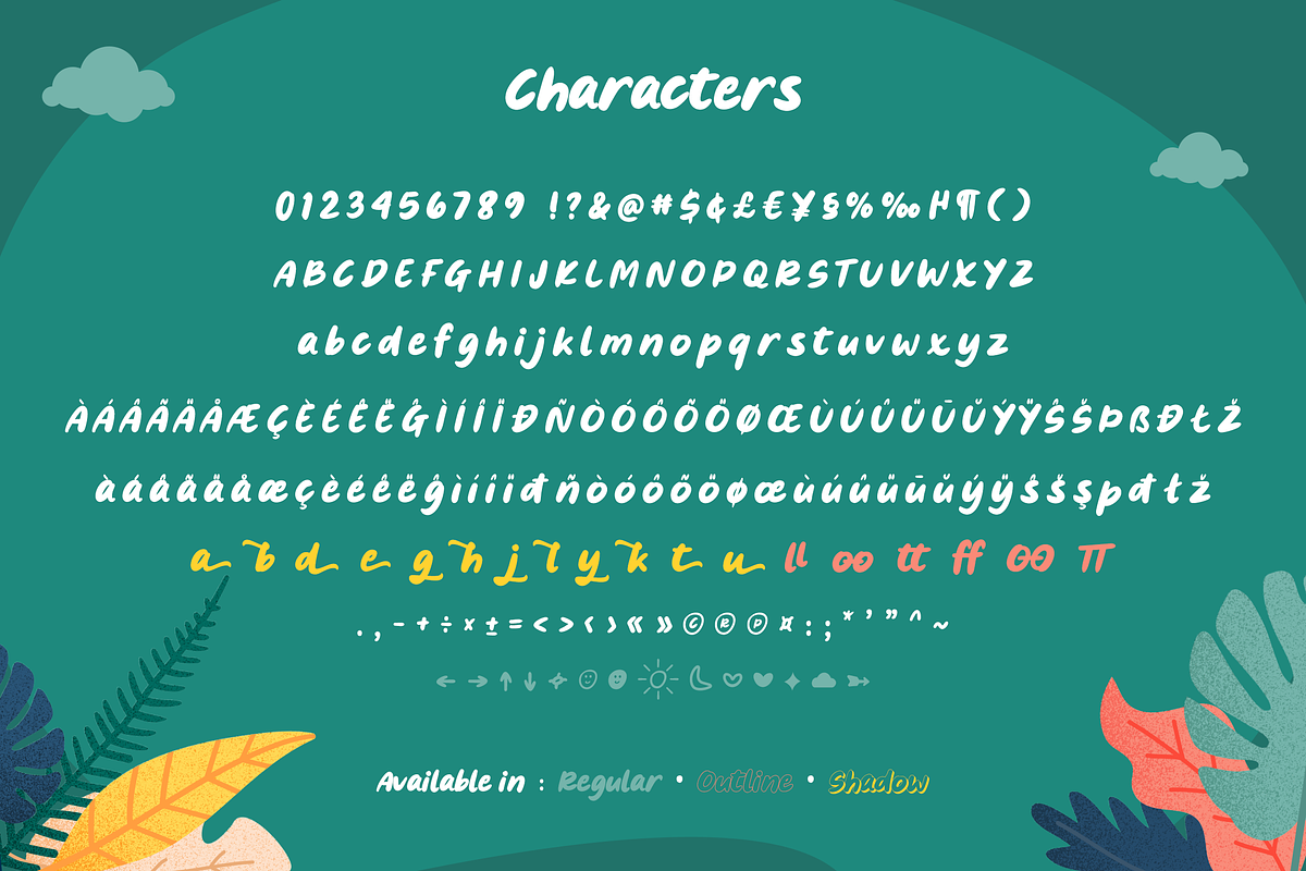Hey Kids - Cute Handwritten Fonts, a Handwritten Font by Namara Creative Studio (Photo 6 of 8)