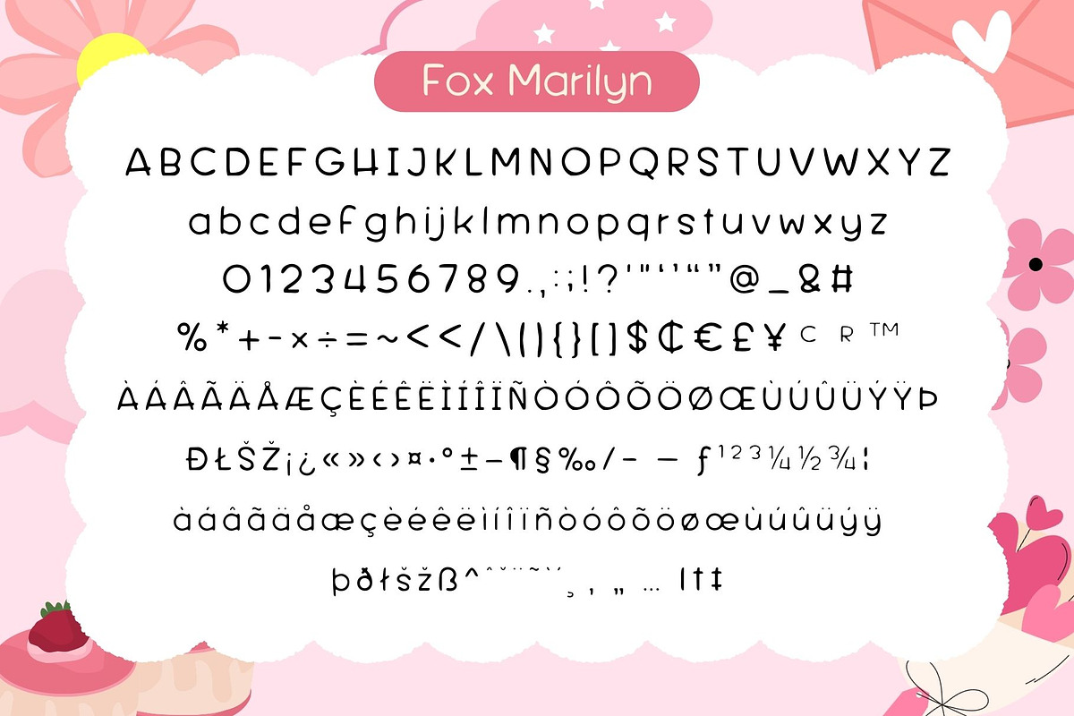 Fox Morning Font, a Handwritten Font by Fox7 By Rattana (Photo 7 of 8)