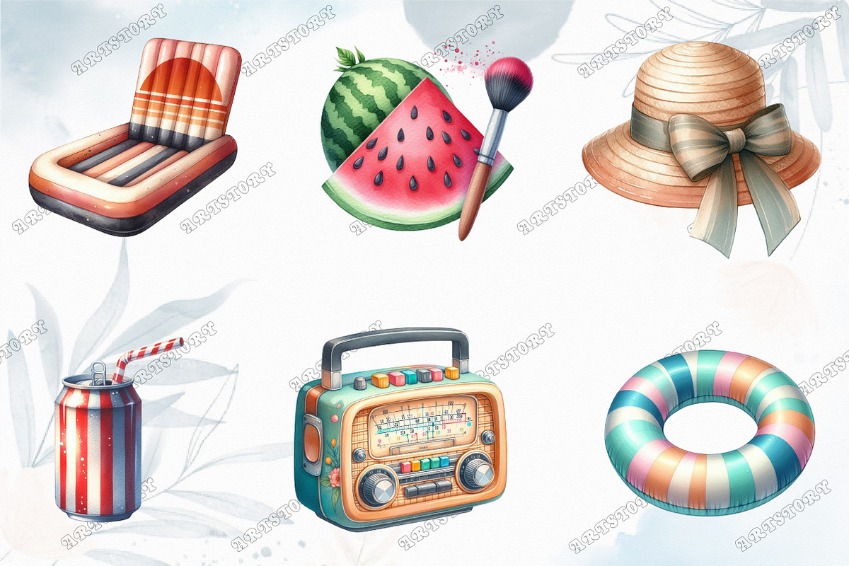 Pool Party ClipartPool Party Clipart, a Graphic by designcity5 (Photo 3 of 5)